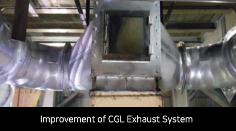 Improvement of CGL Exhaust System 