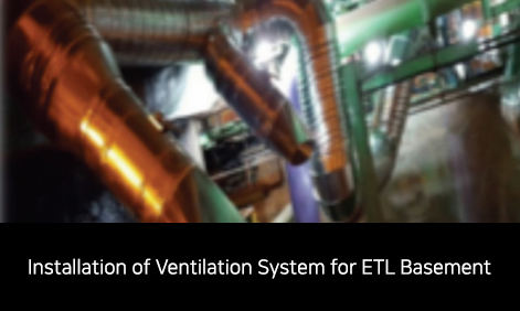 Installation of Ventilation System for Gilded Basement Facility